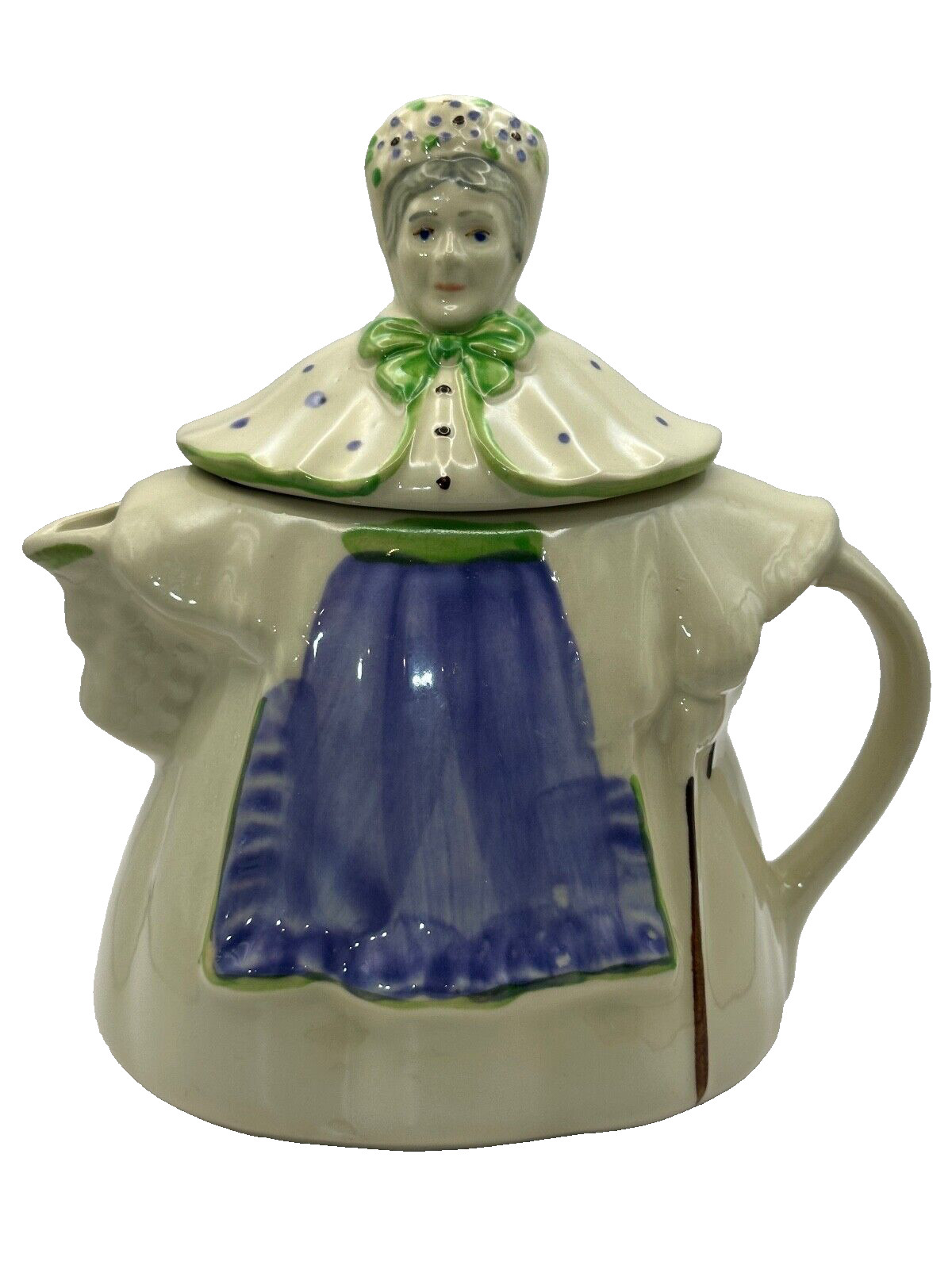 Vintage Shawnee Pottery Granny Ann Teapot Pitcher Made in USA