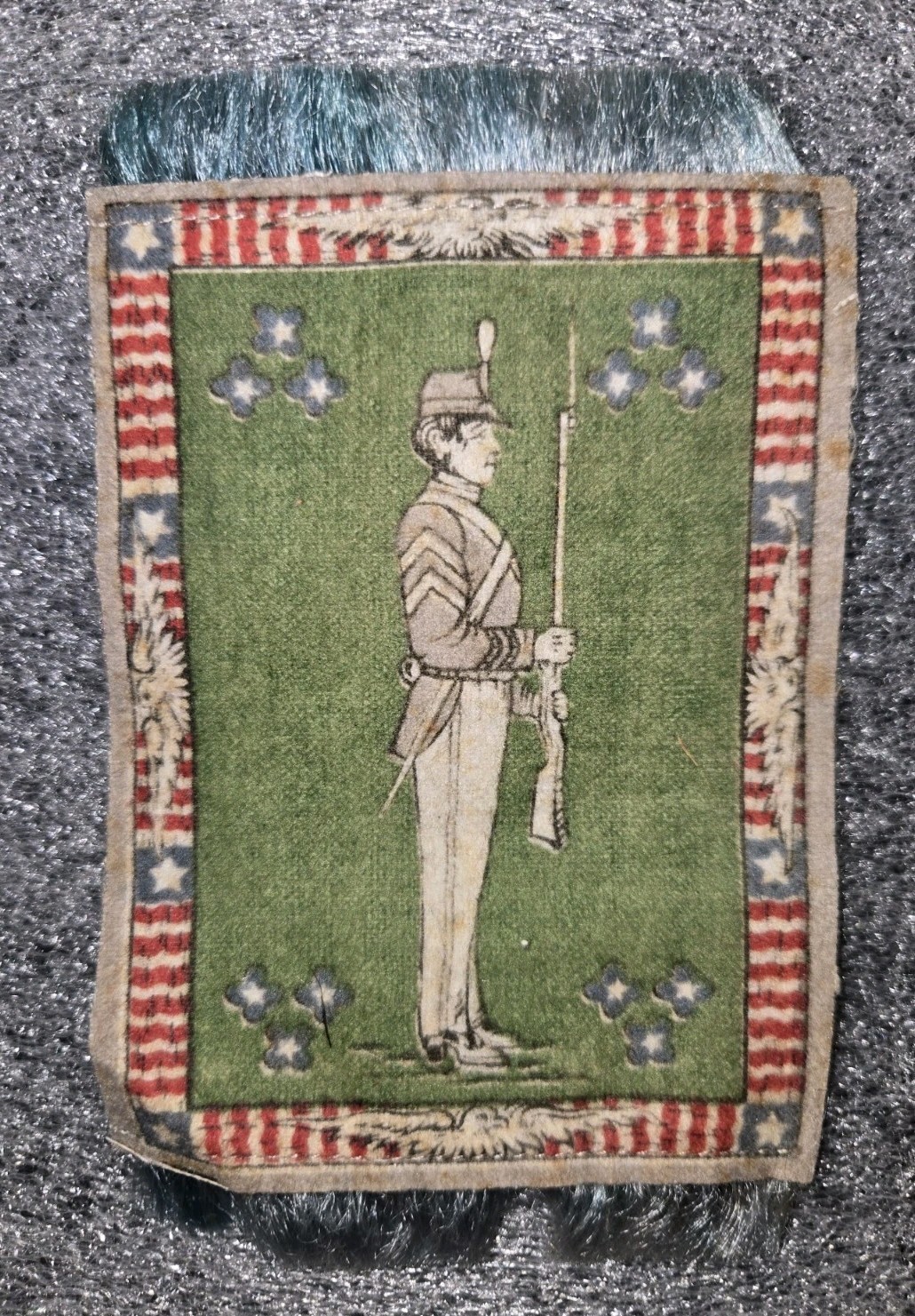 Antique 1908 American Tobacco Co WEST POINT CADET RUG (3 Antique 1908 American Tobacco Co WEST POINT CADET RUG (3