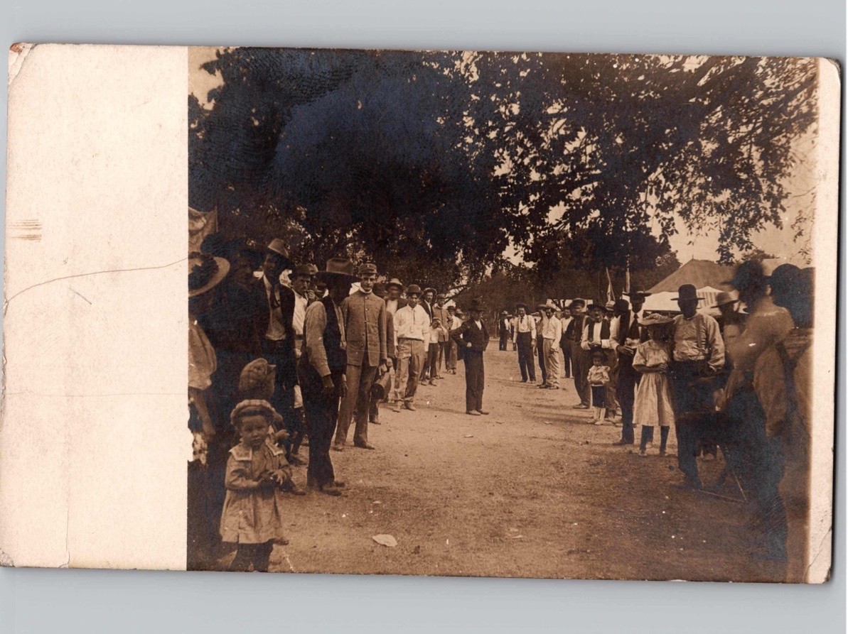 c1908 MWA Picnic Crowds Park Scene WAYNOKA Oklahoma OK RPPC Real Photo Postcard c1908 MWA Picnic Crowds Park Scene WAYNOKA Oklahoma OK RPPC Real Photo Postcard