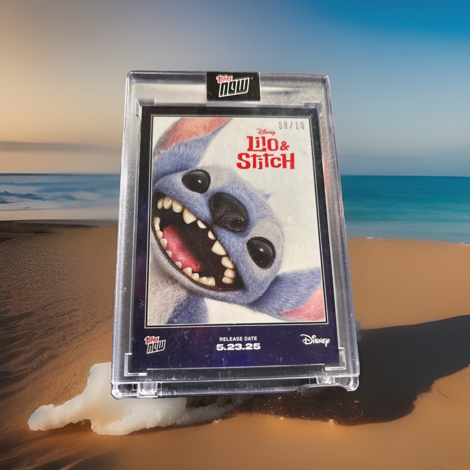 Topps Now Disney Lilo & Stitch Movie 2025 Limited Black FOIL 8/10 SEALED NEW SP Topps Now Disney Lilo & Stitch Movie 2025 Limited Black FOIL 8/10 SEALED NEW SP