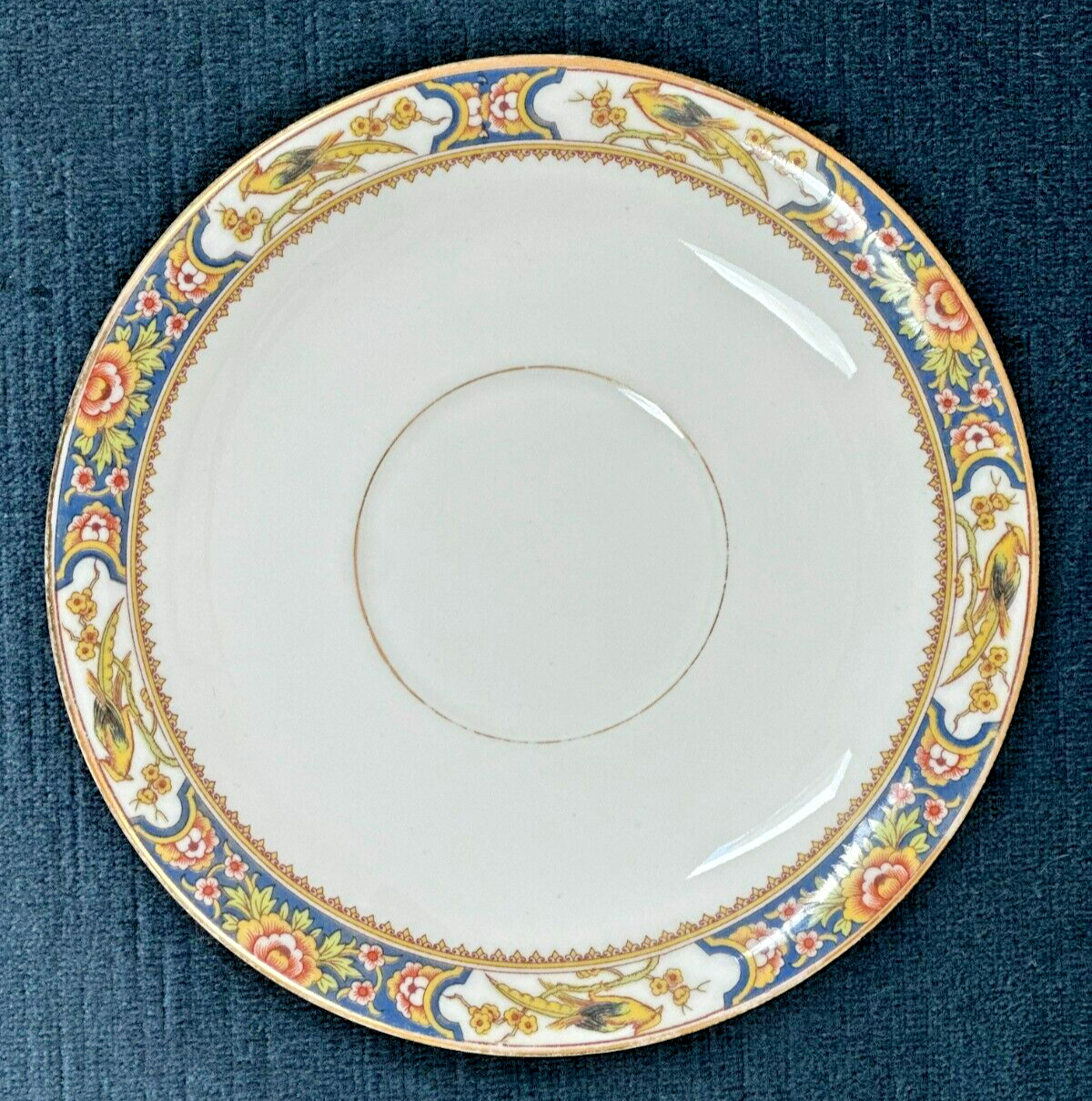 Rare Antique Vignaud VIG46 Saucer | c. 1911 - 1938