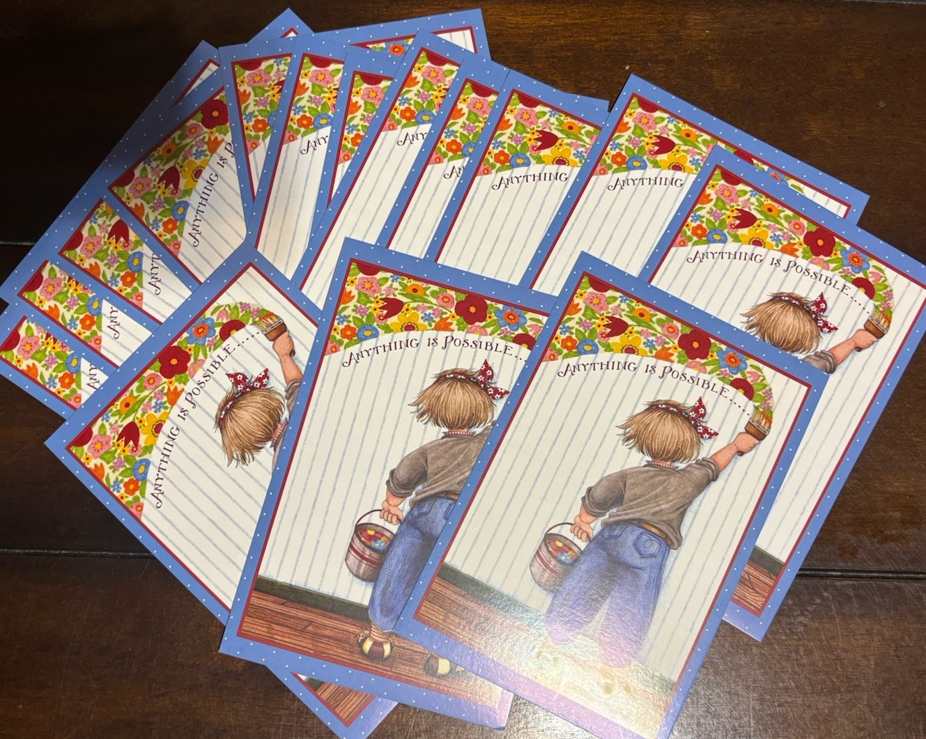 Mary Engelbreit Vintage Postcards Lot of 15 Teacher Created Resources TCR Unused