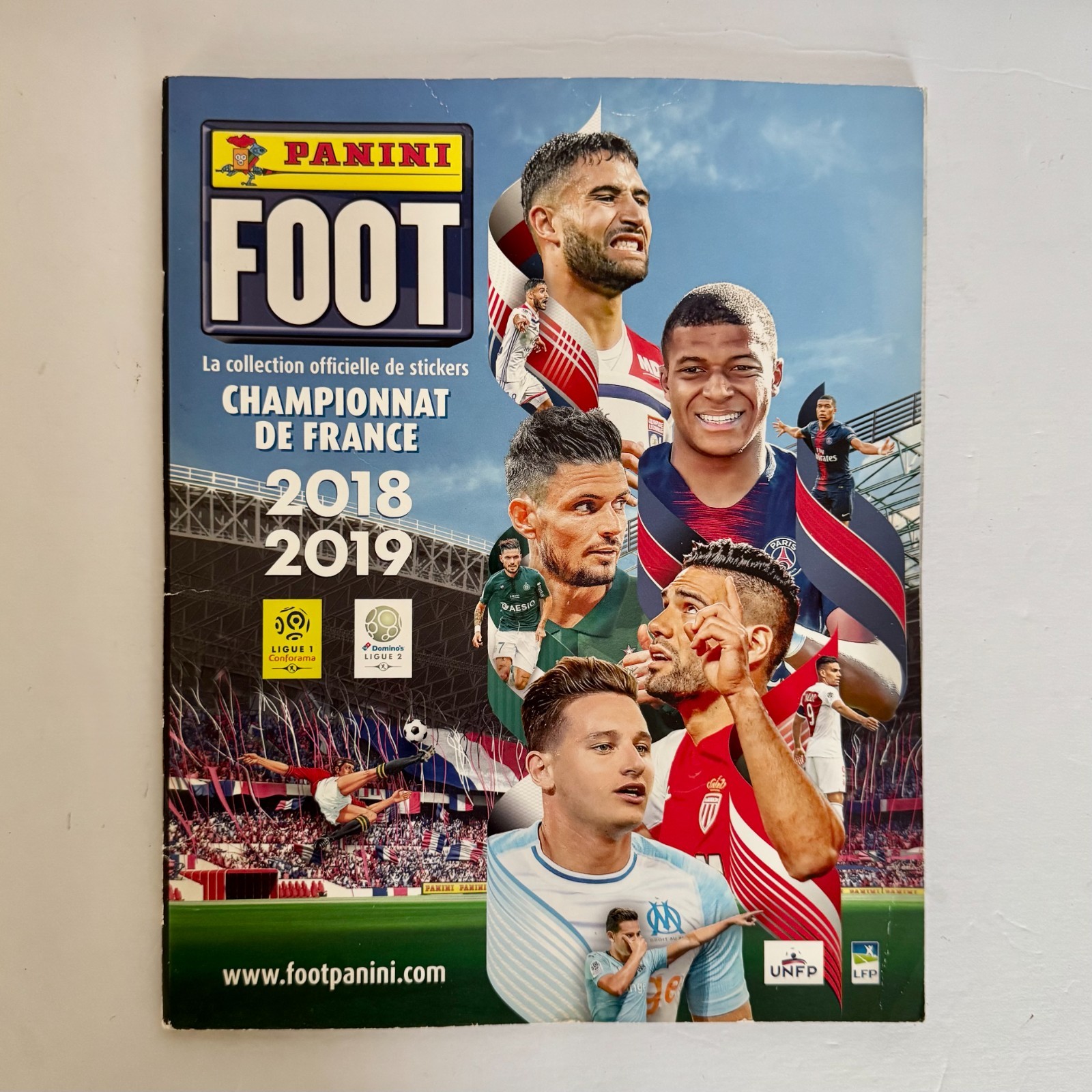 Panini Foot 2018-2019 Championnat de France Sticker Album Ligue 1 & 2 Mbappé