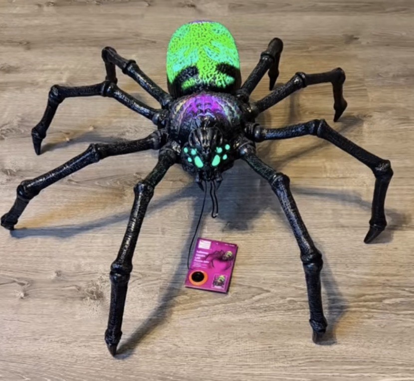 Home Depot Home Accents Halloween Classics Holiday Poseable Spider LED New Home Depot Home Accents Halloween Classics Holiday Poseable Spider LED New