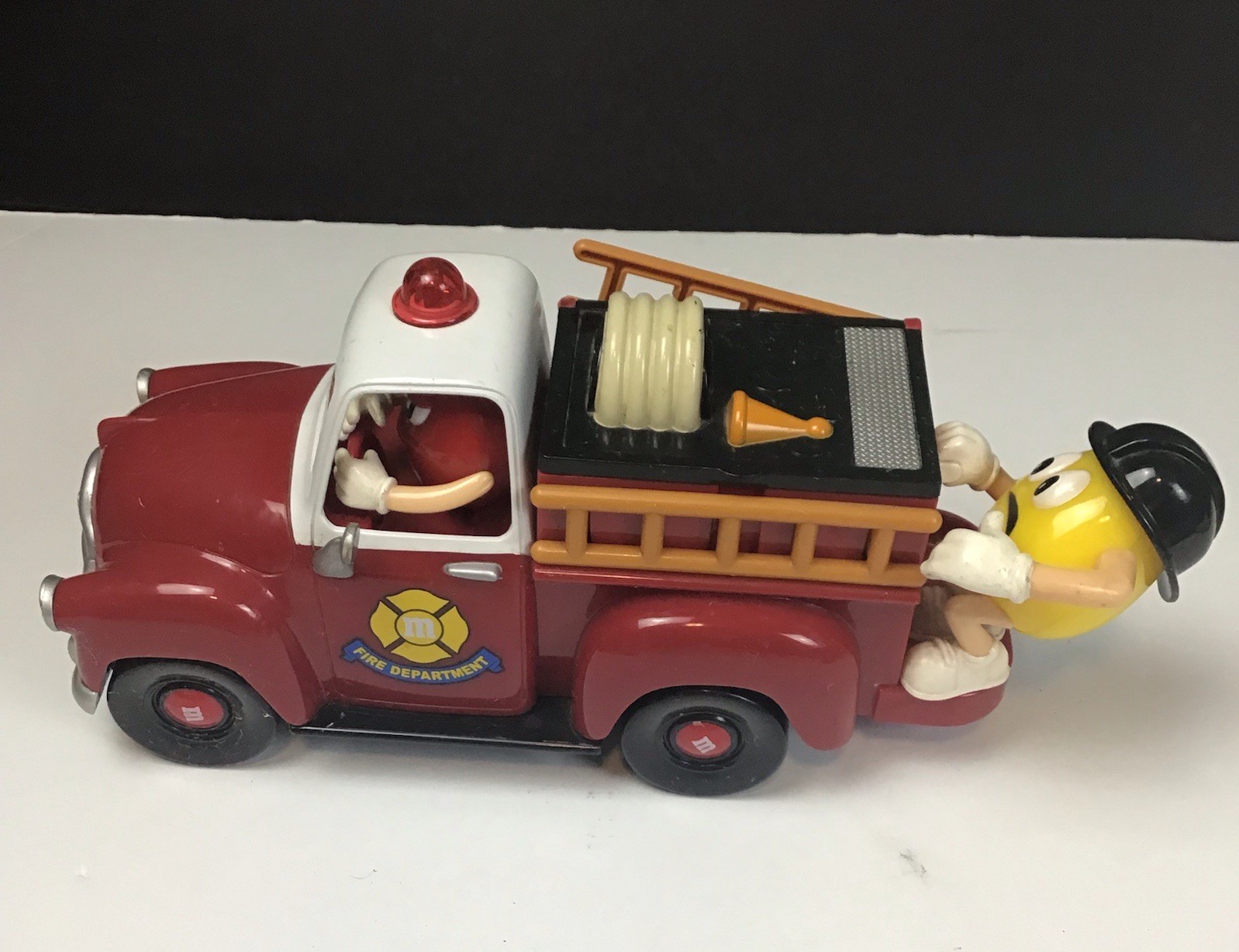 Vintage Limited Edition M&M\'s Red Fire Truck Candy Dispenser