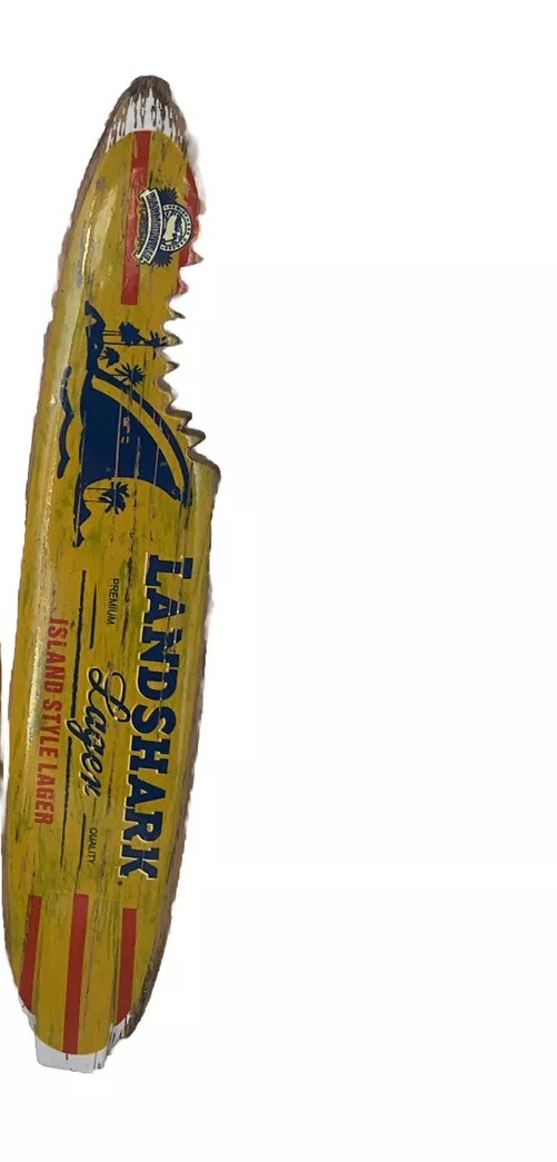 NIB New Landshark Lager Tap Handle Full Size 12\ NIB New Landshark Lager Tap Handle Full Size 12\