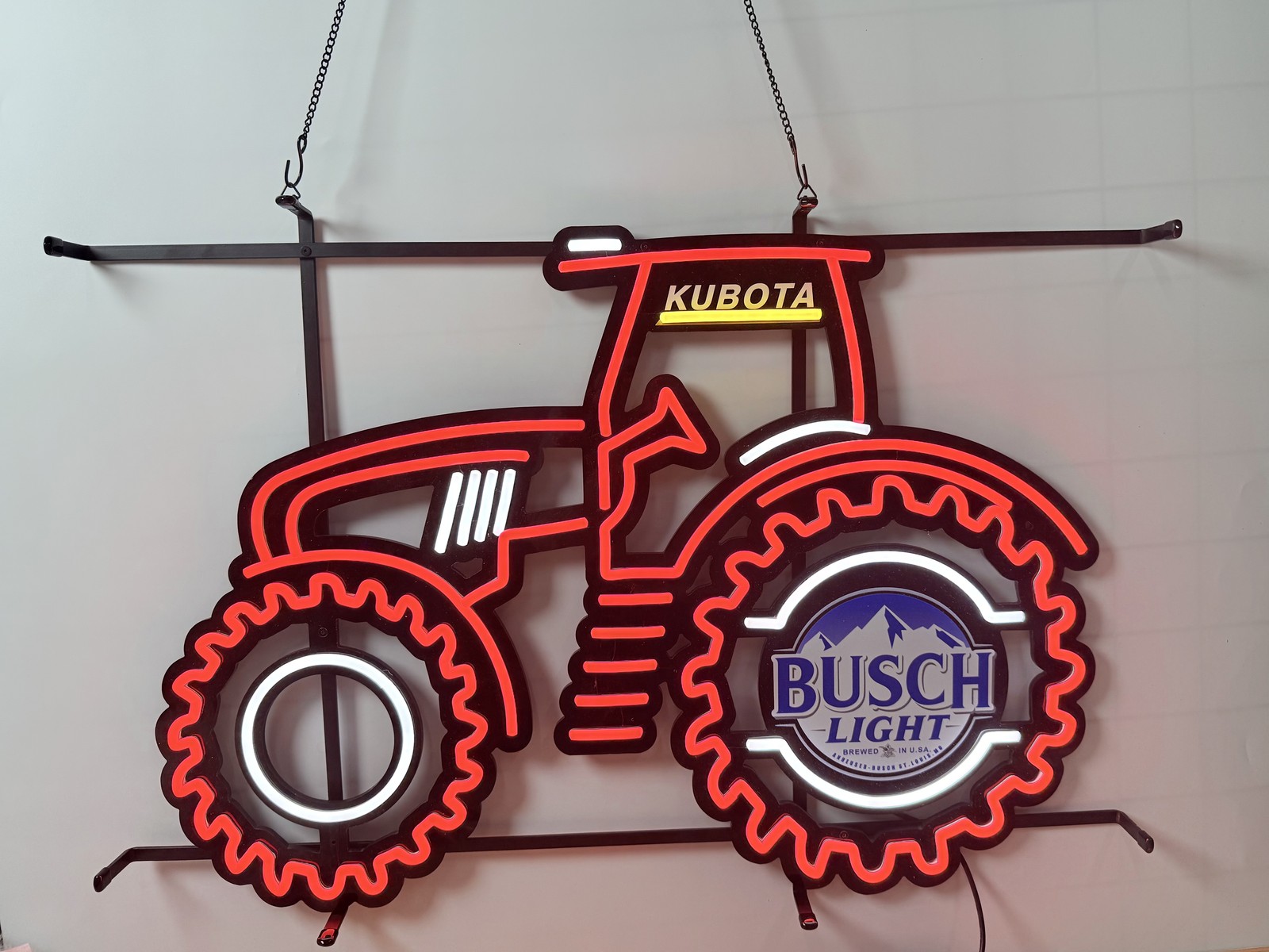 US STOCK Kubota Farm Tractor Vivid LED Neon Sign Beer Bar Garage Decor 30