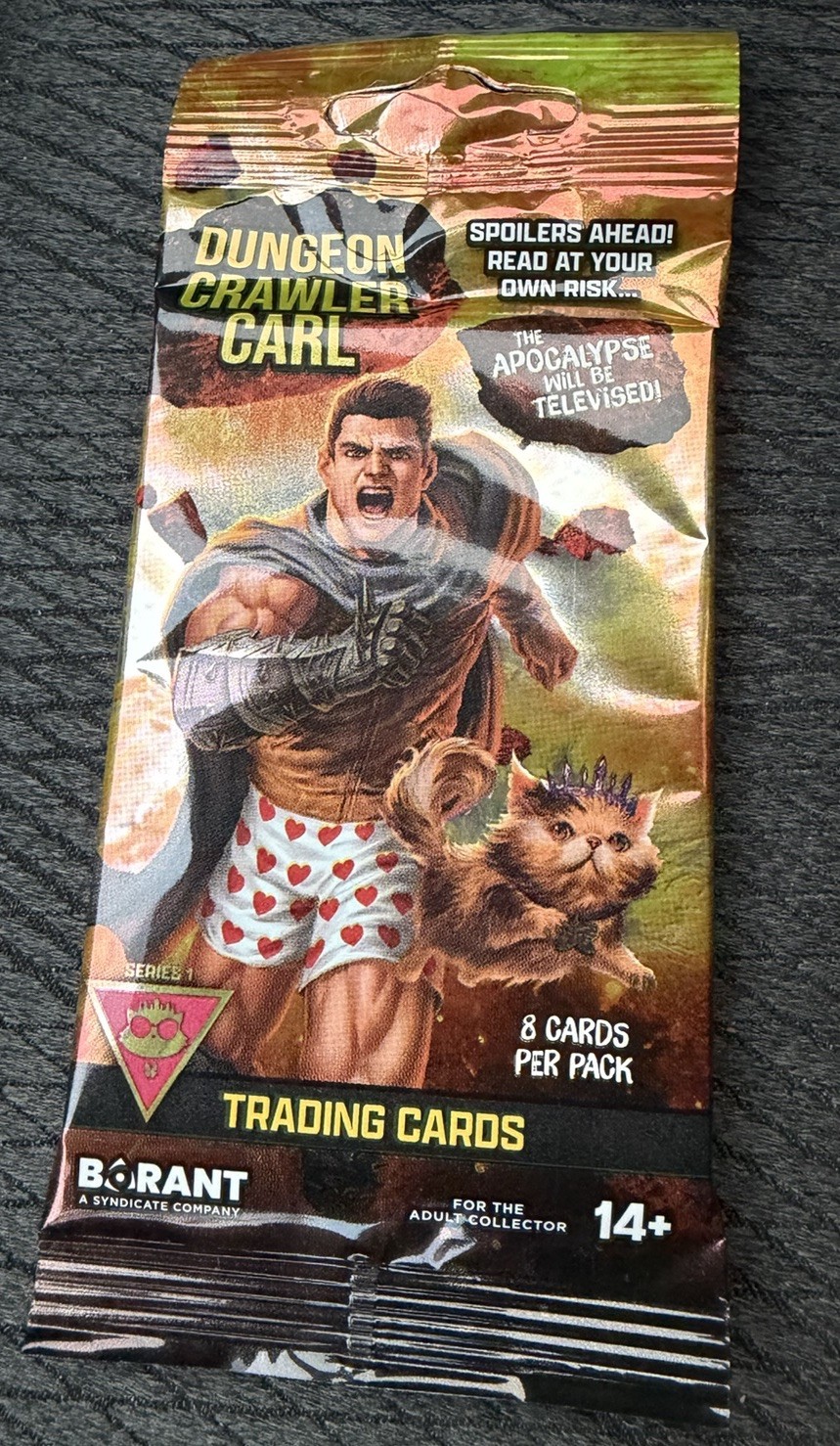 Dungeon Crawler Carl Series 1 Trading Cards 1 Sealed Pack Borant Princess Donut