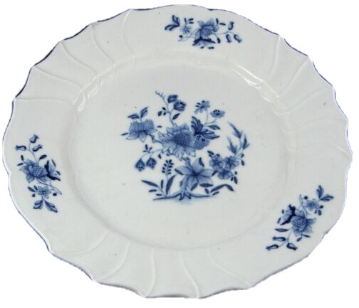 Antique 18thC Porcelain Tournai / Tournay Plate Porzellan Teller Porcelaine Antique 18thC Porcelain Tournai / Tournay Plate Porzellan Teller Porcelaine