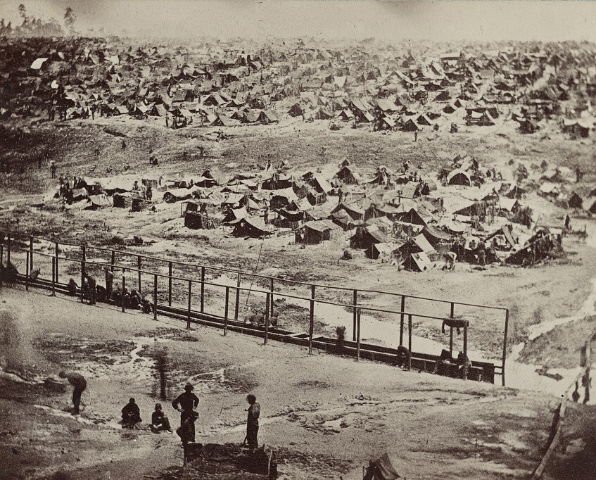Collection of 6 Andersonville Civil War prison camp photo prints - New 11x17 Collection of 6 Andersonville Civil War prison camp photo prints - New 11x17