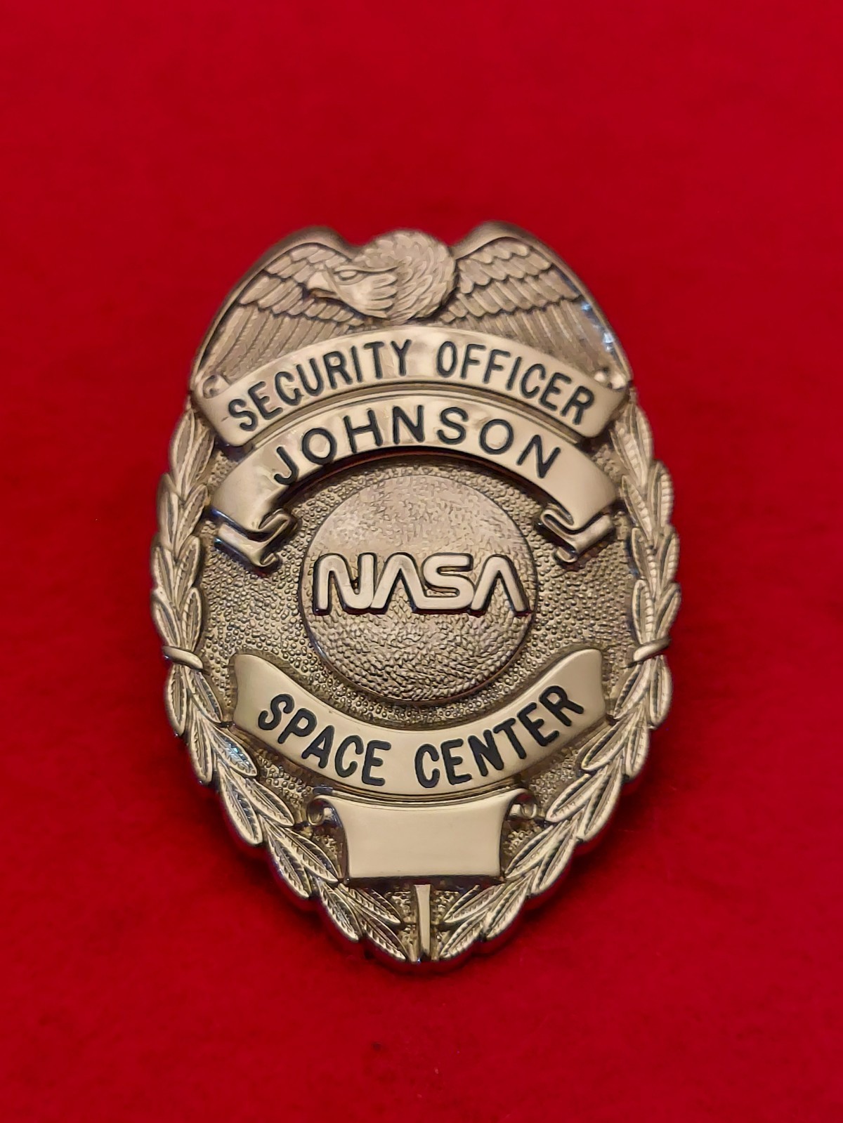 Original NASA Obsolete Space Shuttle Mission Control Center Security Badge RARE Original NASA Obsolete Space Shuttle Mission Control Center Security Badge RARE