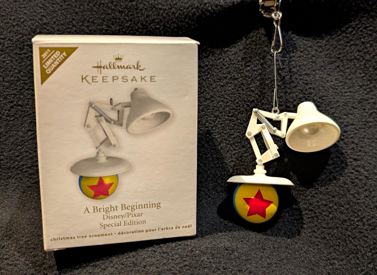 2011 Hallmark Keepsake Ornament Disney Pixar Lamp A Bright Beginning IN BOX 2011 Hallmark Keepsake Ornament Disney Pixar Lamp A Bright Beginning IN BOX
