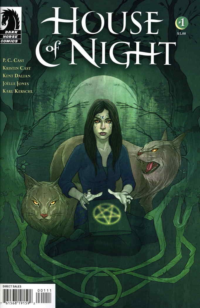 House of Night #1 VF/NM; Dark Horse | Jenny Frison P.C. Cast - w/Bag+Board