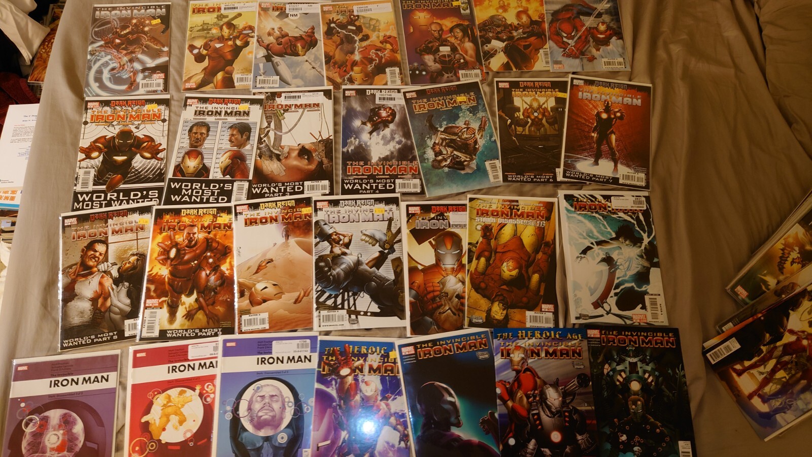 INVINCIBLE IRONMAN #1-33 /500-527 COMPLETE SET  MATT FRACTION 2008