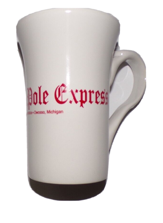 NEW The North Pole Express Mug Steam Railroad Institute Owosso Mich. Mubx