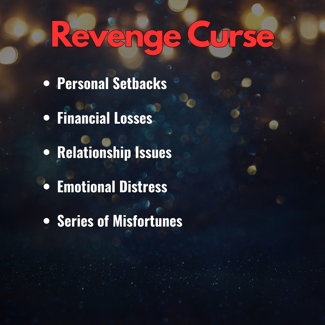 Revenge Curse Spell - Powerful Black Magic for Misfortune | Authentic Revenge
