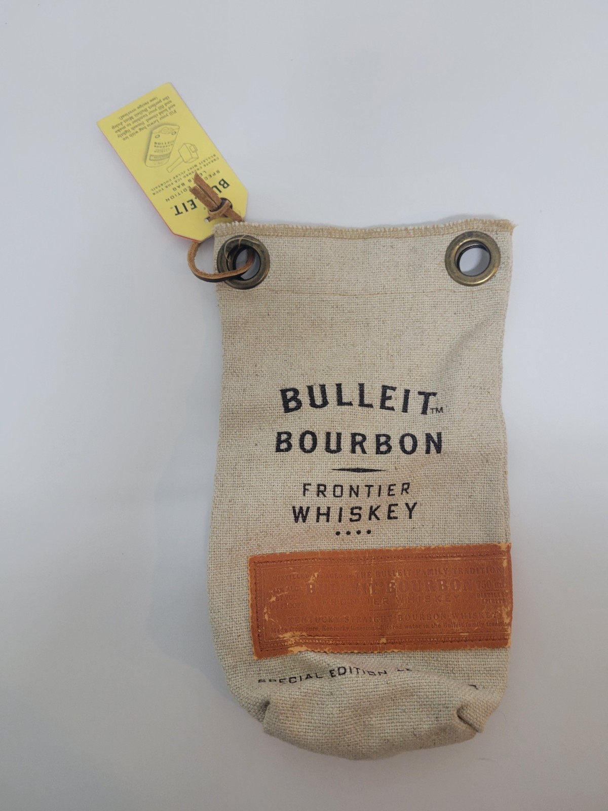 (READ DESC) Bulleit Bourbon Lewis Bag Magnet Closure With Keyring