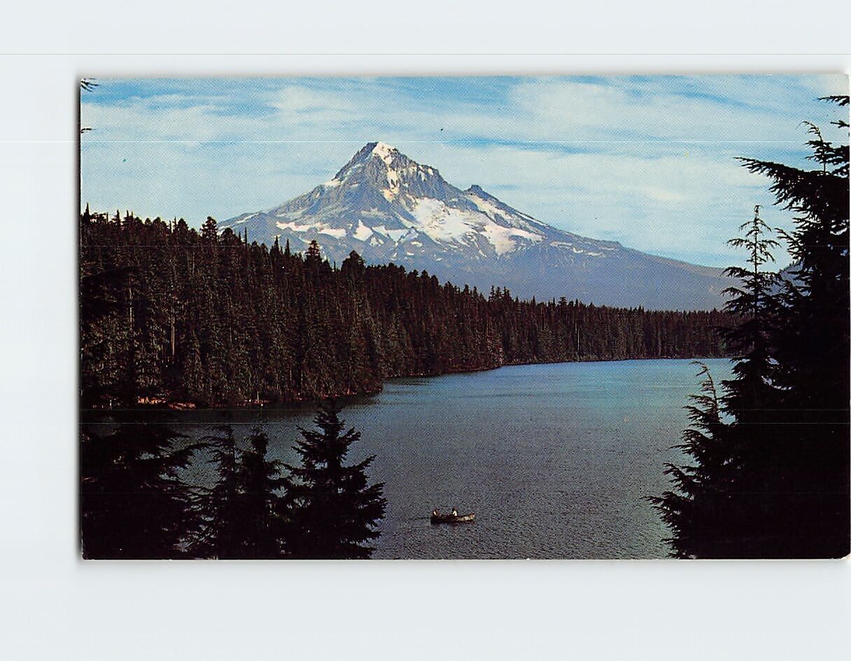 Postcard Mt. Hood and Lost Lake Oregon USA