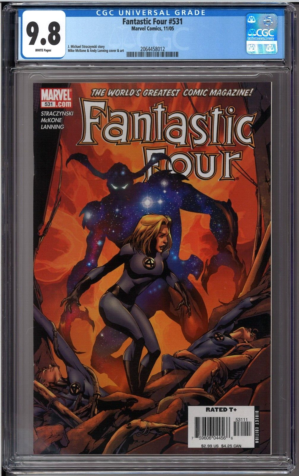 Fantastic Four #531 CGC 9.8 White Pages