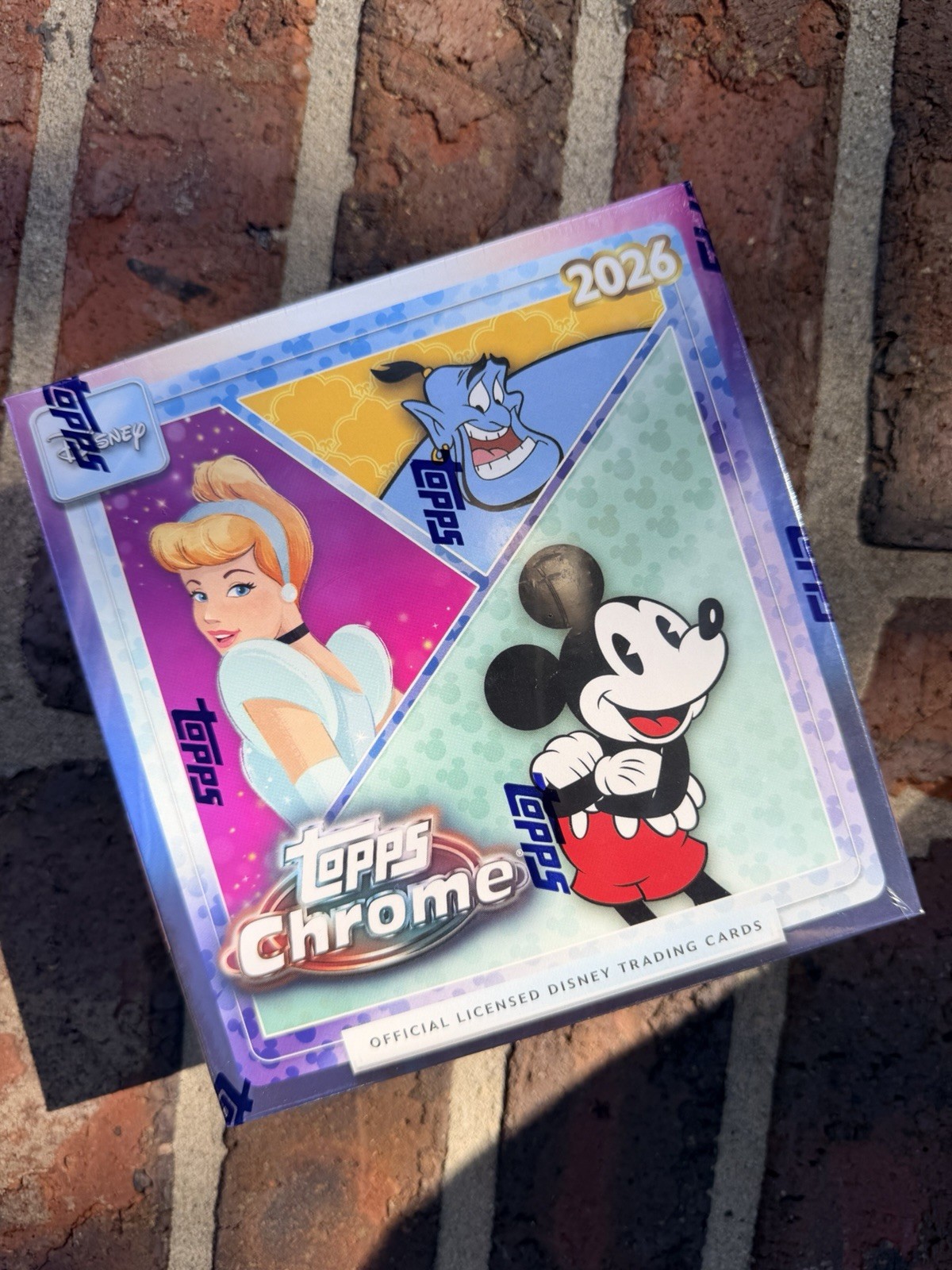 2026 TOPPS CHROME DISNEY MEGA BOX Brand New Factory Sealed