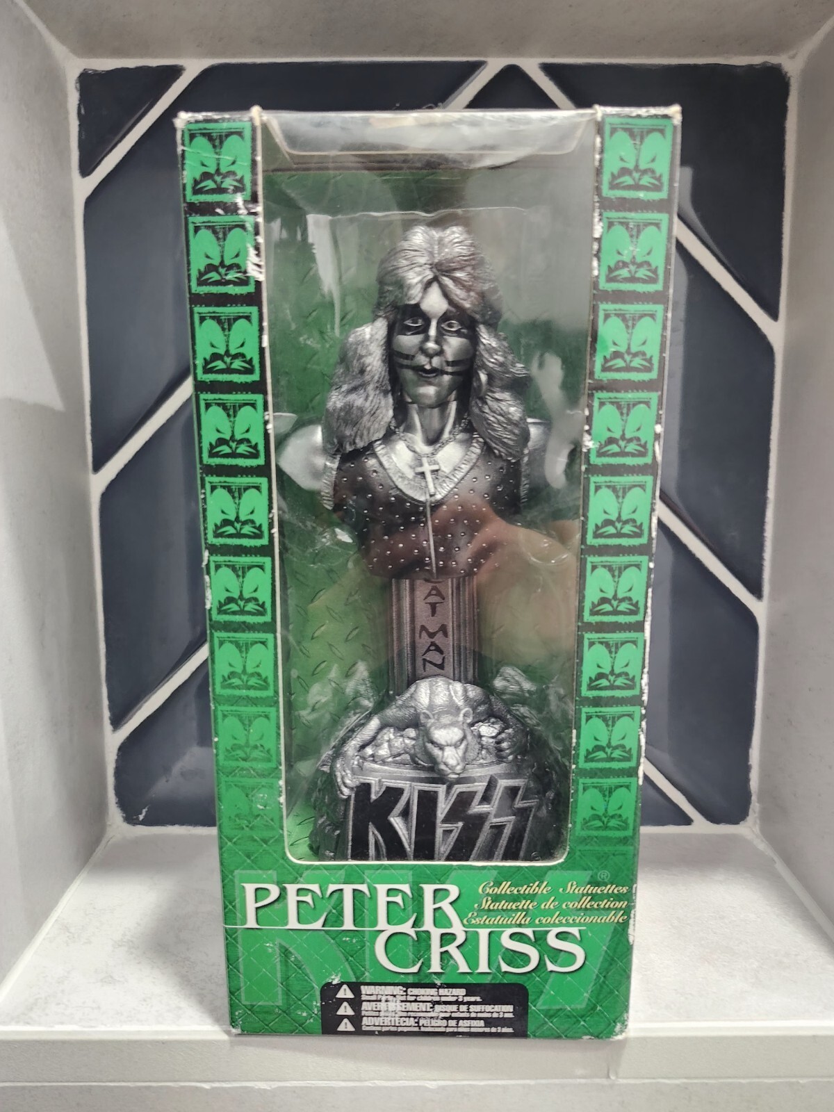 Peter Criss KISS Bust Statue Variant New 2002 The Catman McFarlane Amricons