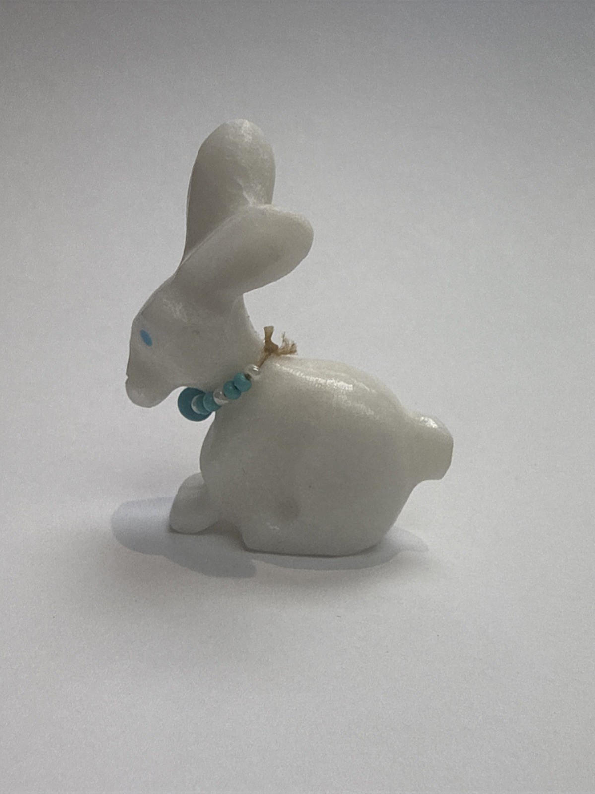 Zuni Fetish Snow Bunny