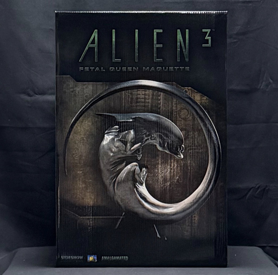 SIDESHOW Alien 3 Fetal Queen Maquette Statue Unused Figure DDP finish9/18