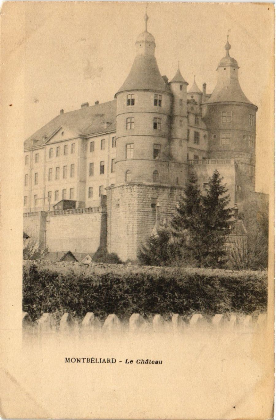 CPA AK MONTBÉLIARD - Le Chateau (486575)
