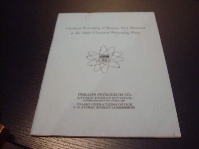 1950\'s, Chemical Processing Fuel Elements, Phillips 66 Gas Co. Booklet    (9272)
