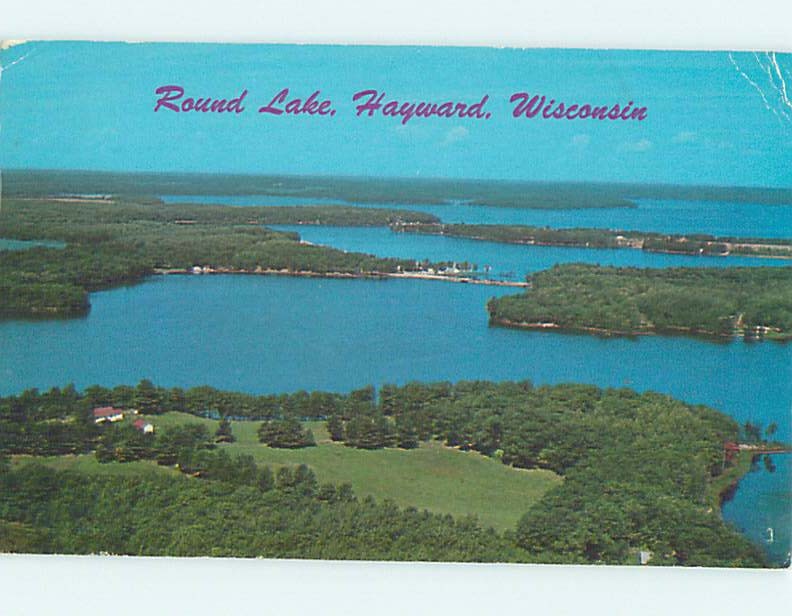 Pre-1980 LAKE SCENE Hayward Wisconsin WI F3902