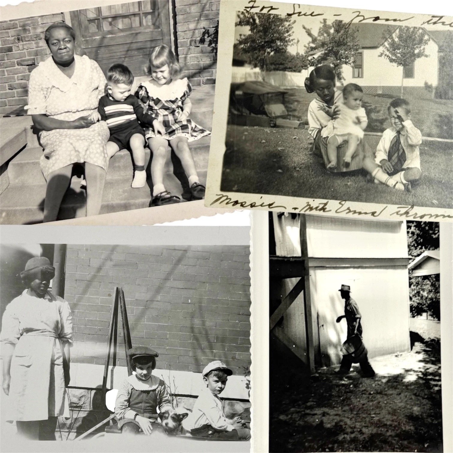 4 Vintage Black Americana Photos ID’d Cook Nanny Domestic History KY Estate