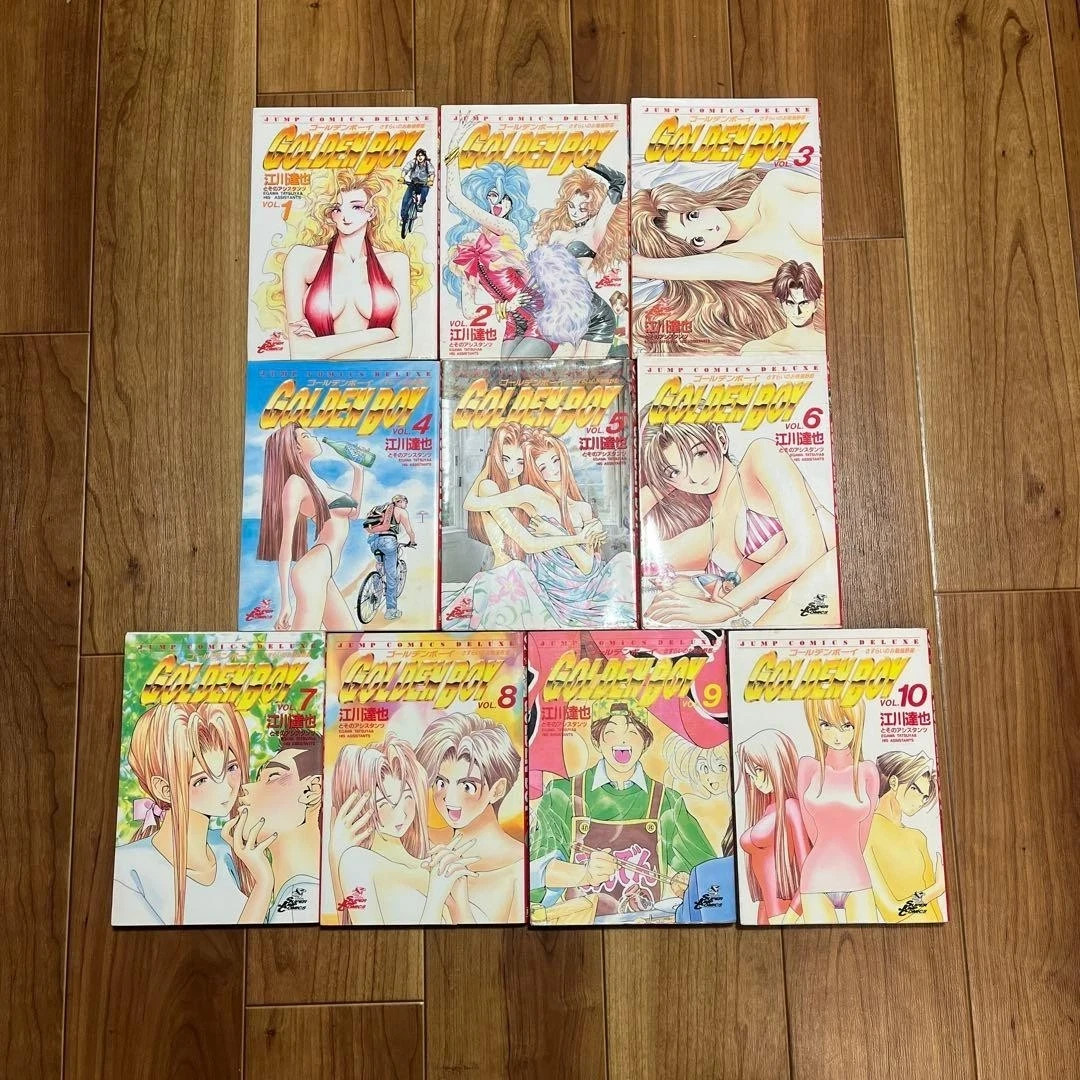 GOLDEN BOY VOL.1-10 Complete set Comics Manga USED