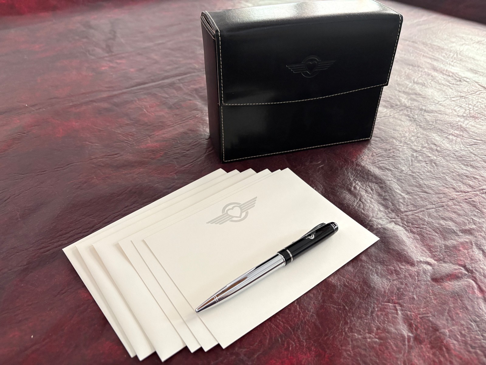 Rare Southwest Airlines Stationery Set - Box, Pen, Stationery and Envelopes