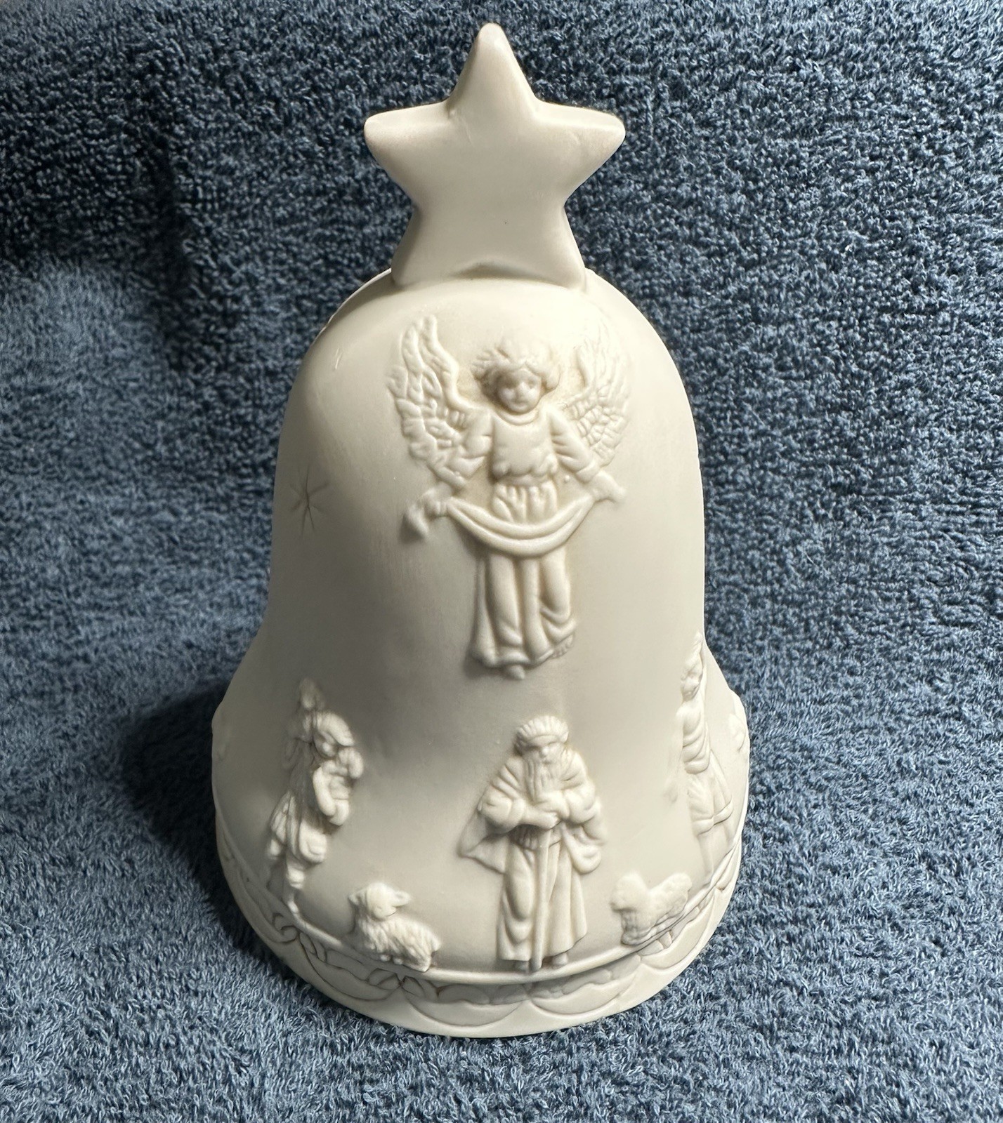 Vintage Porcelain Bell National Shrine of Our Lady of the Snows 1992 Roman Inc