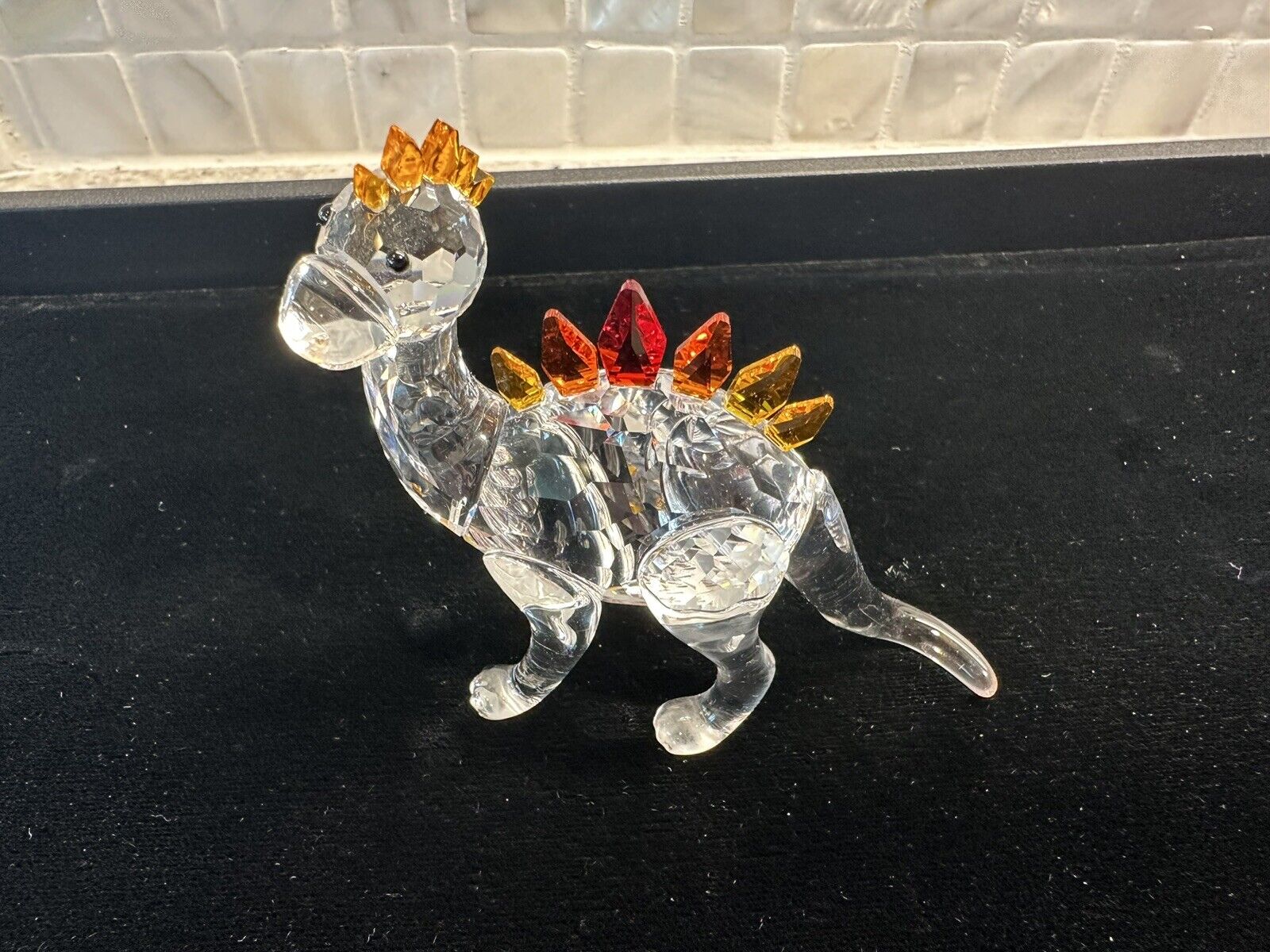 Swarovski Crystal Figurine \'Dino The Dinosaur\' #268204  w/Box COA