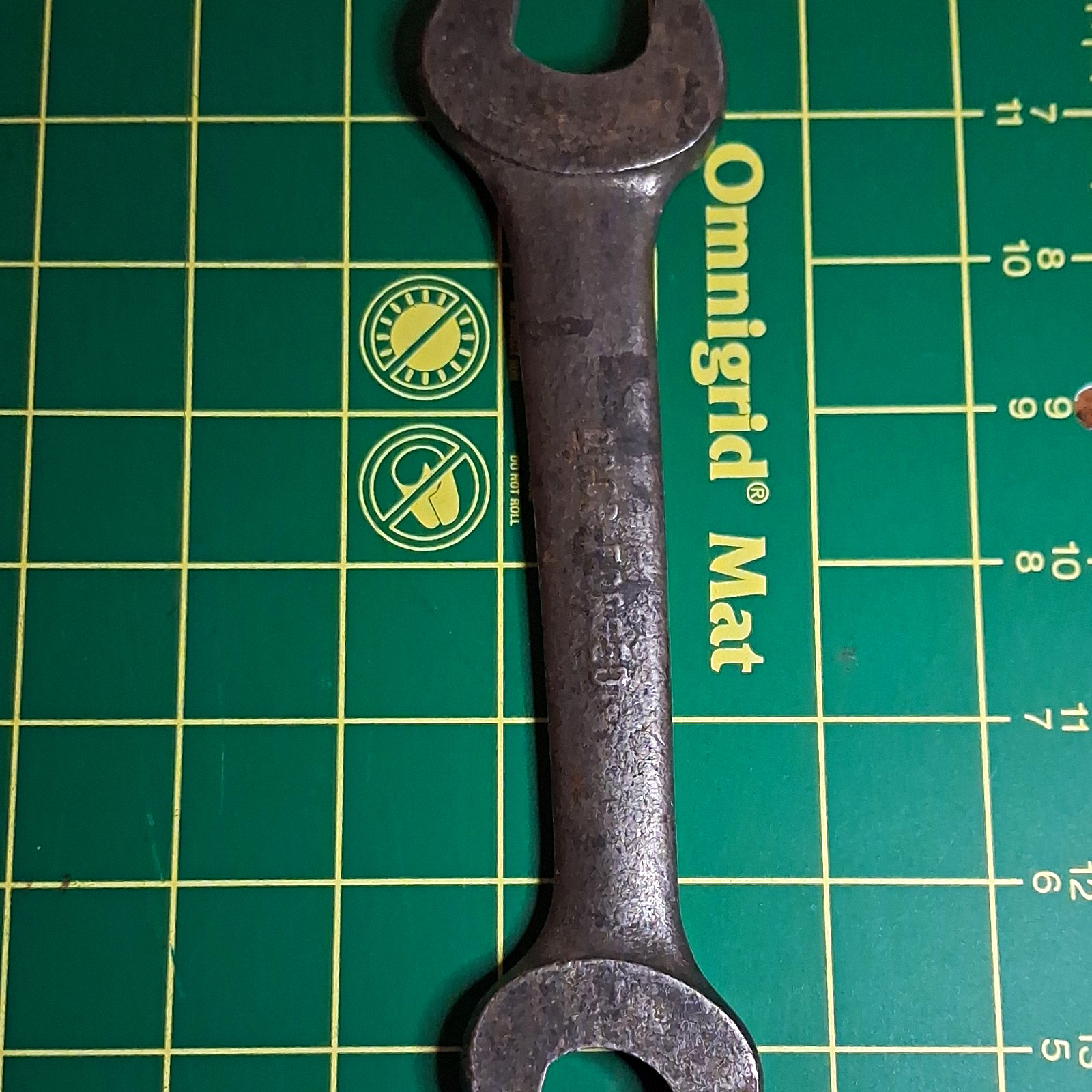 Dropped Forged Steel Wrench Made In USA Vintage