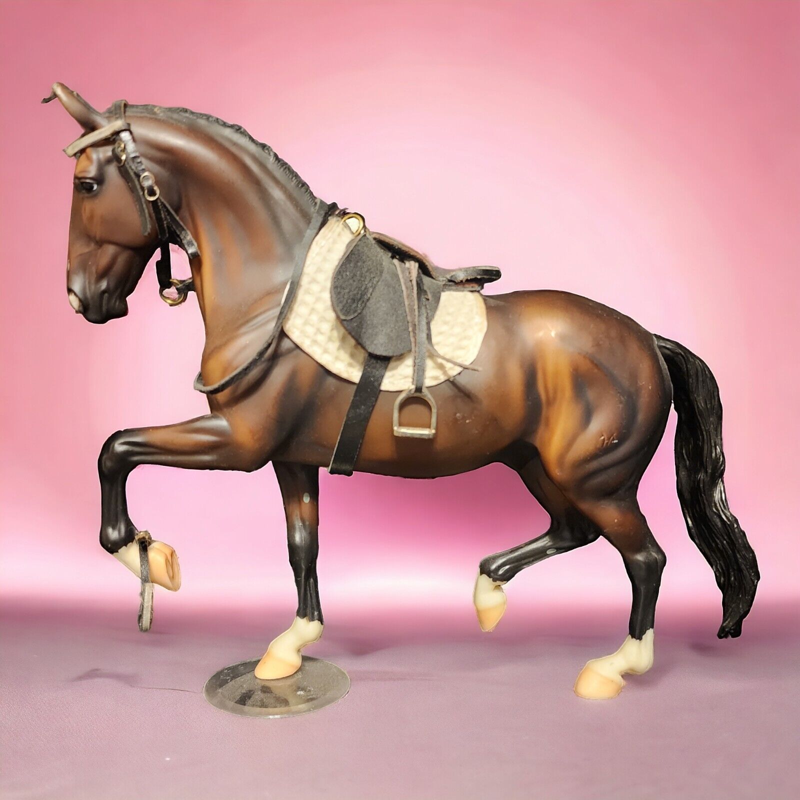 Breyer Horse No. 704 Keltec Salinero with bridle and saddle (SEE DESCRIPTION)