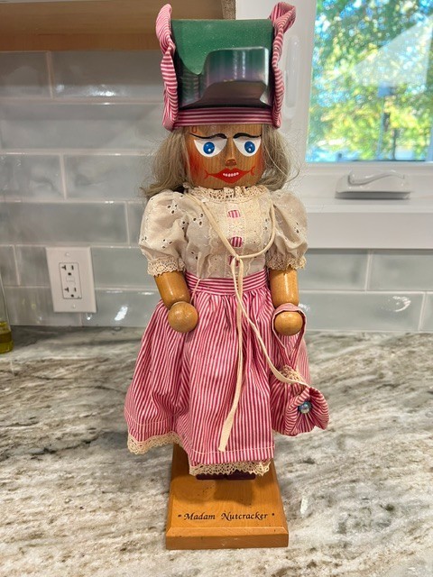 Vintage Steinbach Madam Nutcracker S736 Wooden Handmade In Germany