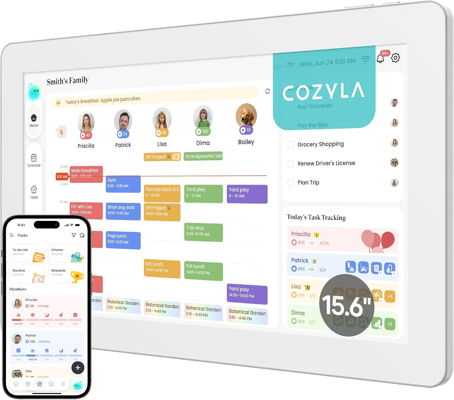 Cozyla Calendar Neo: 15.6 Cozyla Calendar Neo: 15.6