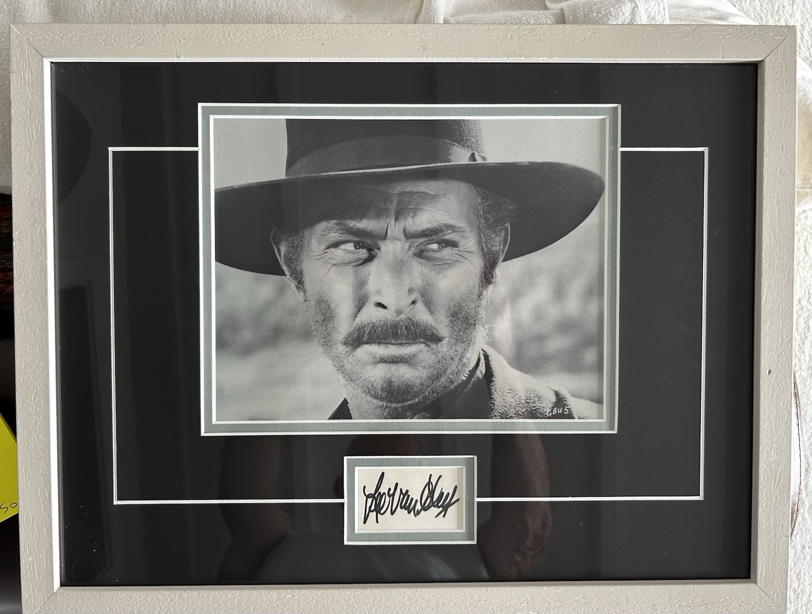 Lee Van Cleef Signed Autograph Framed COA Rutland Autographs. Spaghetti Western