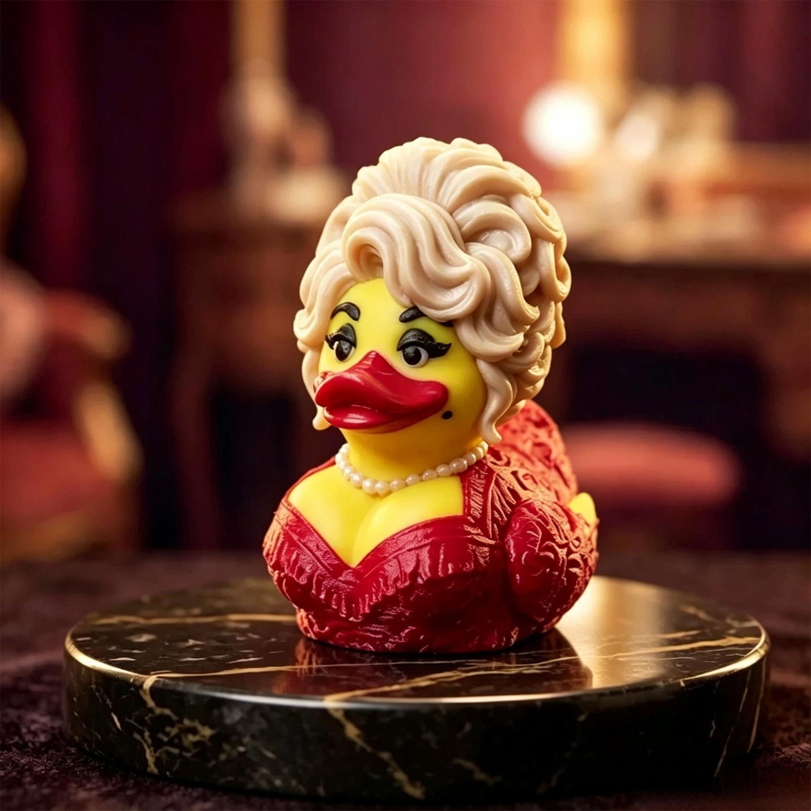 Dolly Parton Duck Singer Duck Get Ducked Dashboard Buddy