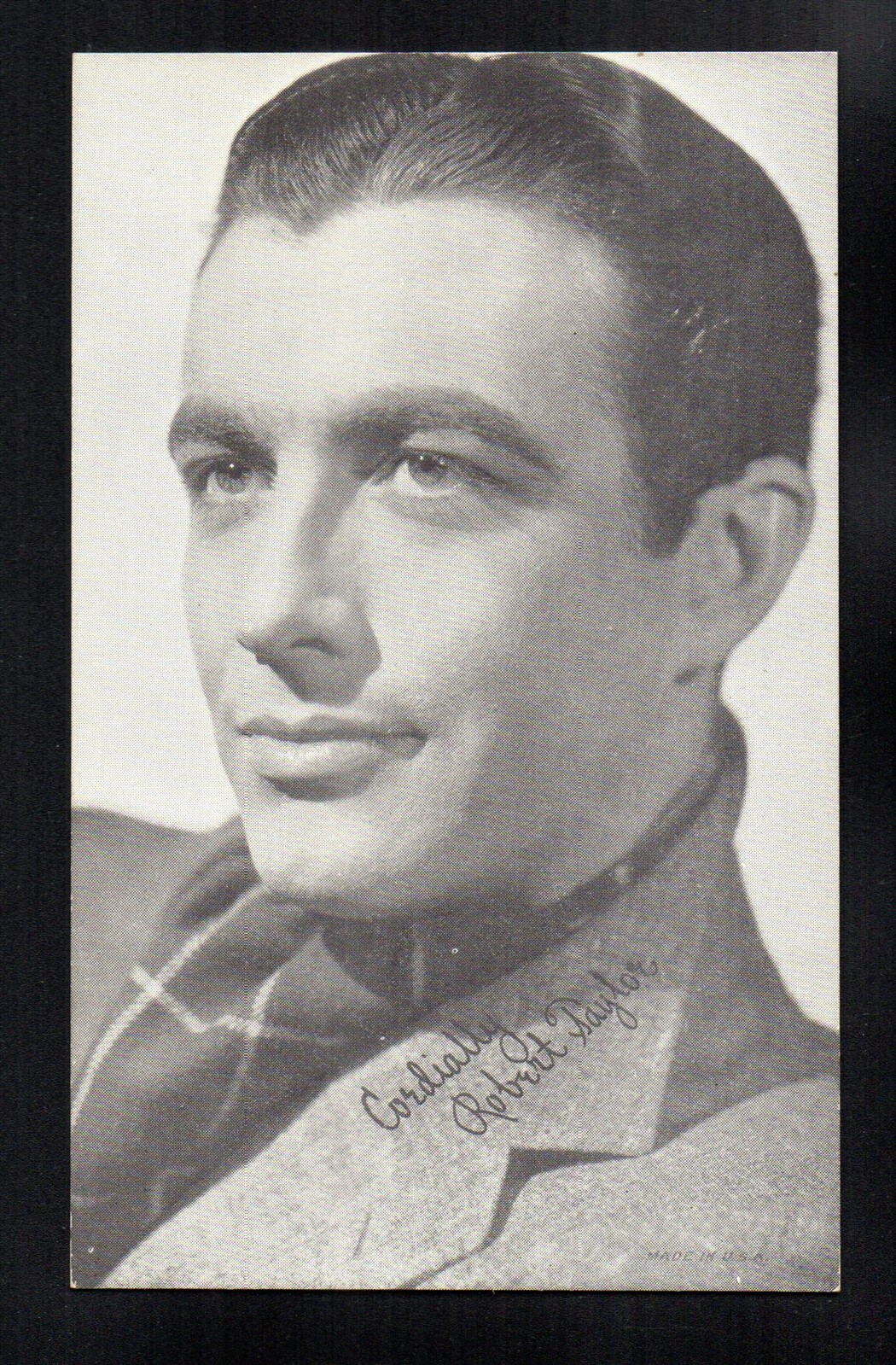 ROBERT TAYLOR 1940's 1950's EXHIBIT MOVIE & RECORDING STARS EXMT NICE CORNERS