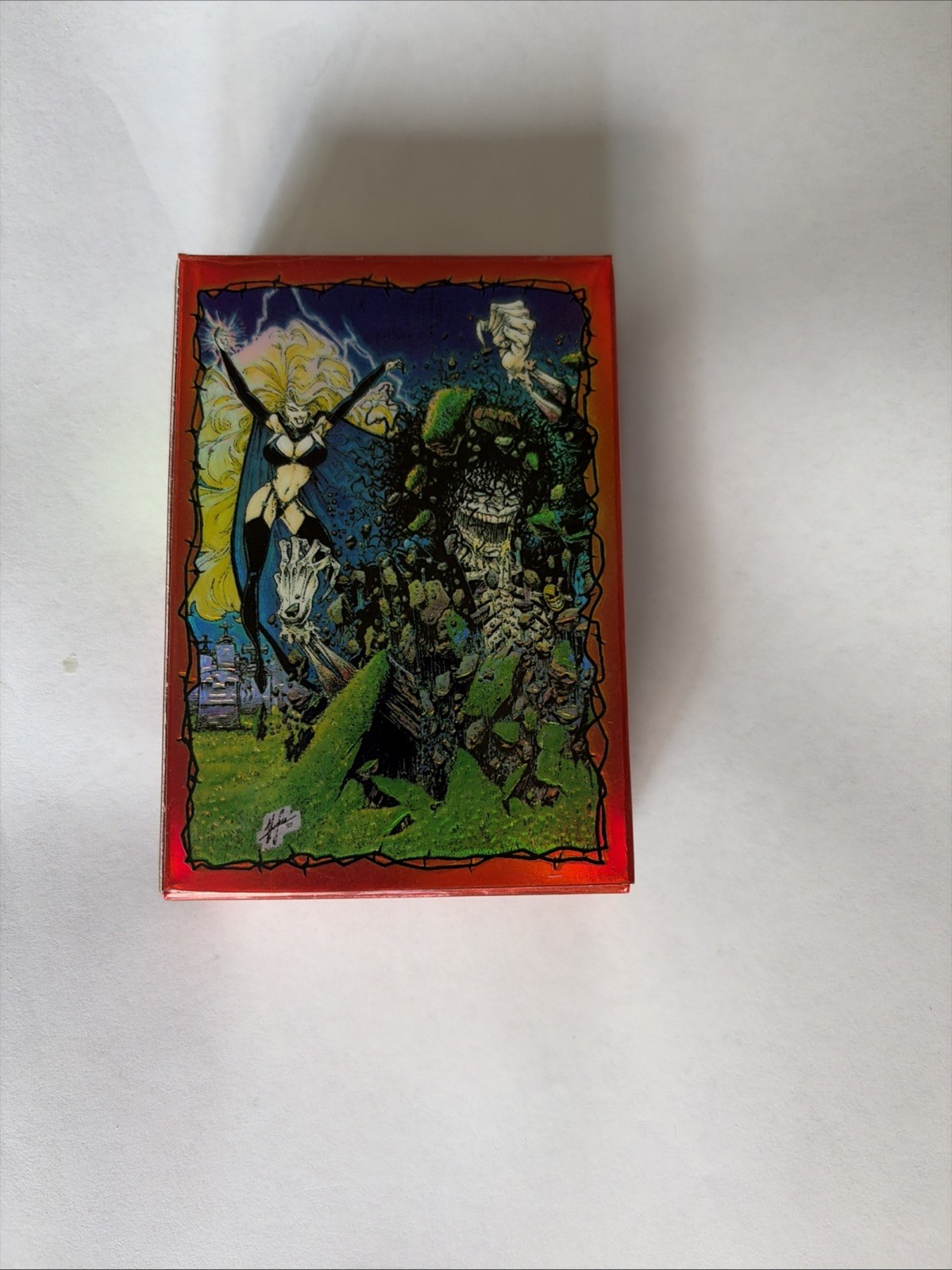 EVIL ERNIE Chromium 55-Card Boxed Set W/ Necro Chase 1 New In Box EVIL ERNIE Chromium 55-Card Boxed Set W/ Necro Chase 1 New In Box
