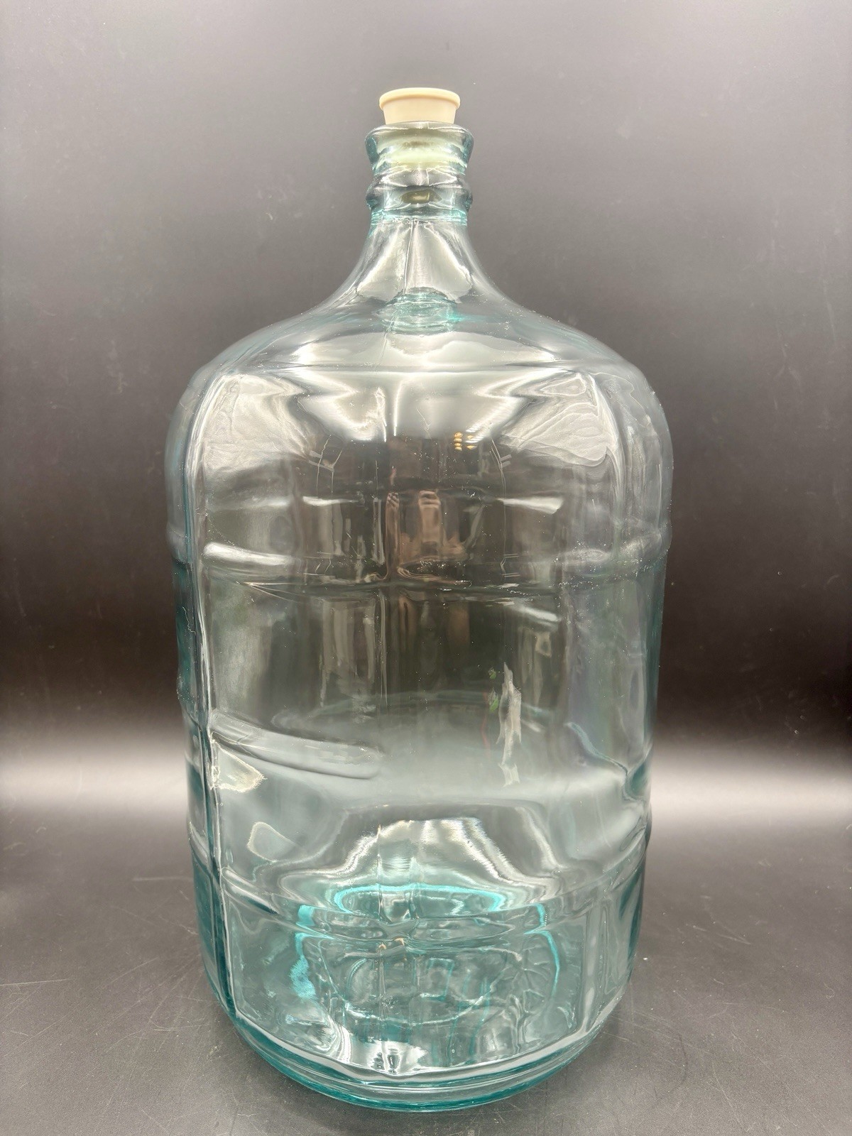 Vintage 1973 CRISA Mexico 5 Gallon Glass Carboy Water Jug Demijohn