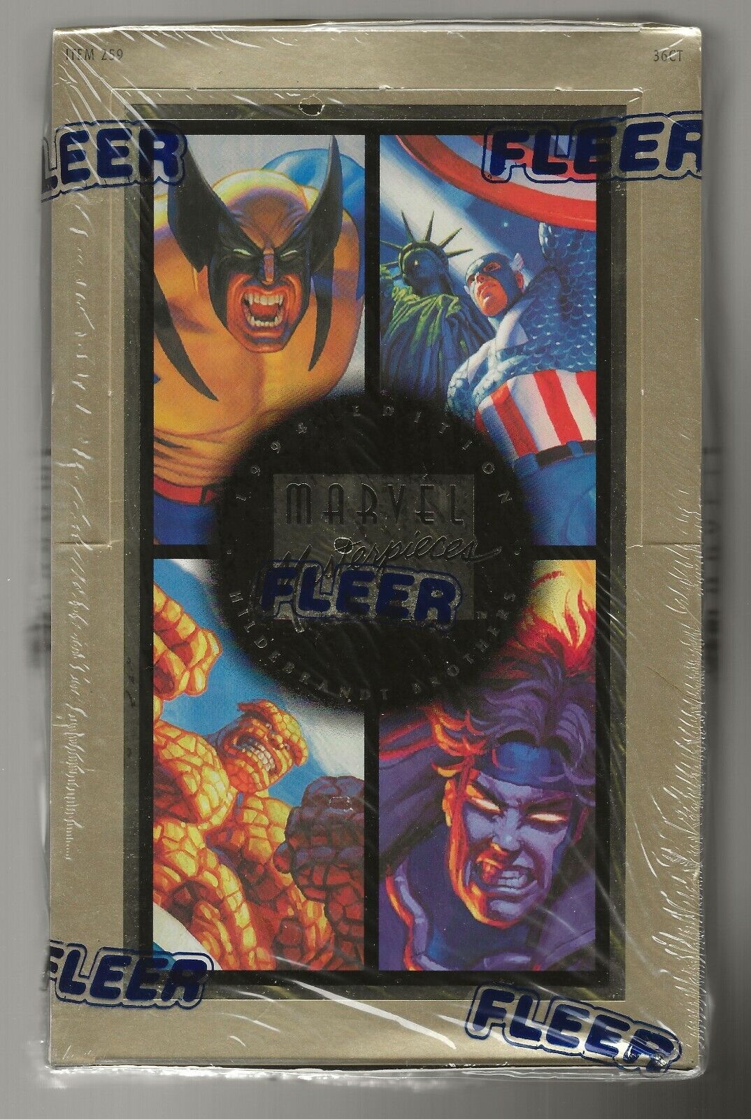 Marvel Masterpieces 1994, Fleer, Sealed Box, Hildebrandt Brothers