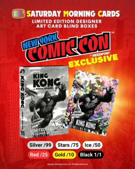  King Kong 1 Saturday Morning Cards Presale
