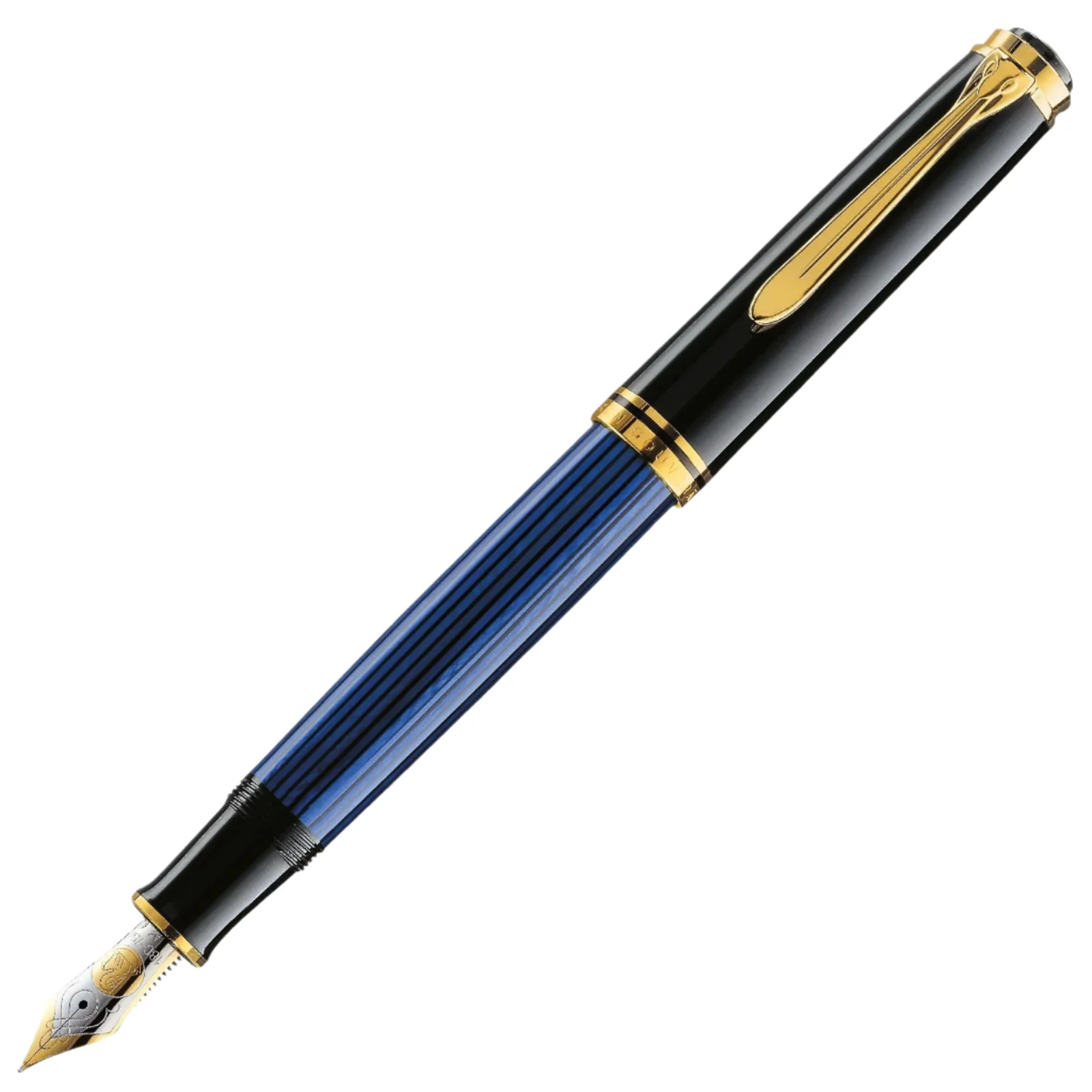Pelikan Souveran M800 Fountain Pen - Black/Blue Pelikan Souveran M800 Fountain Pen - Black/Blue