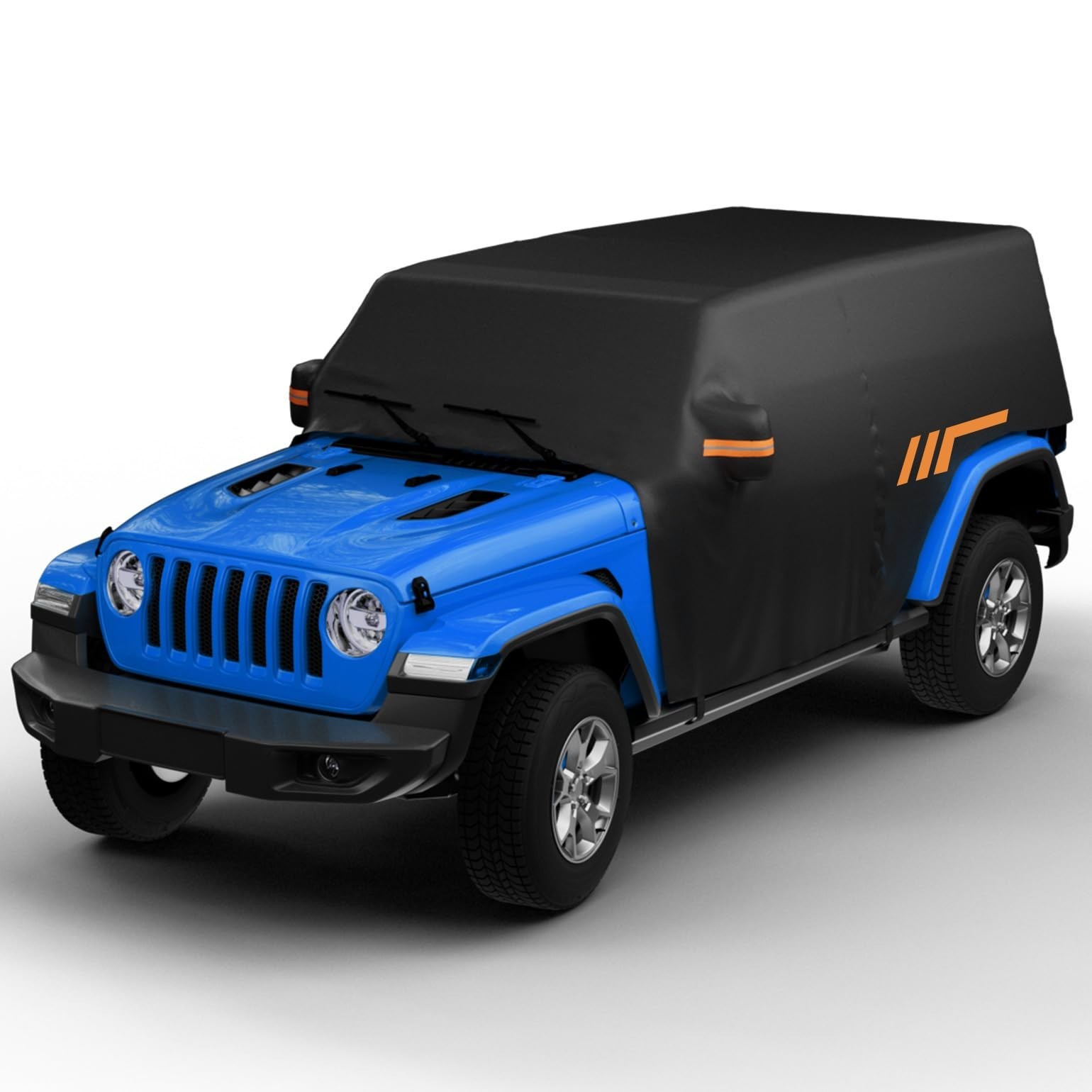 JOYTUTUS Cab Cover Compatible with Wrangler JK JL Unlimited 4 Doors 2007-2026, W