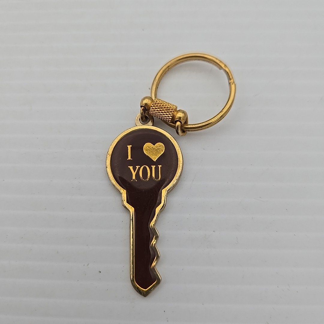 I Love You Key Shaoed Keychain