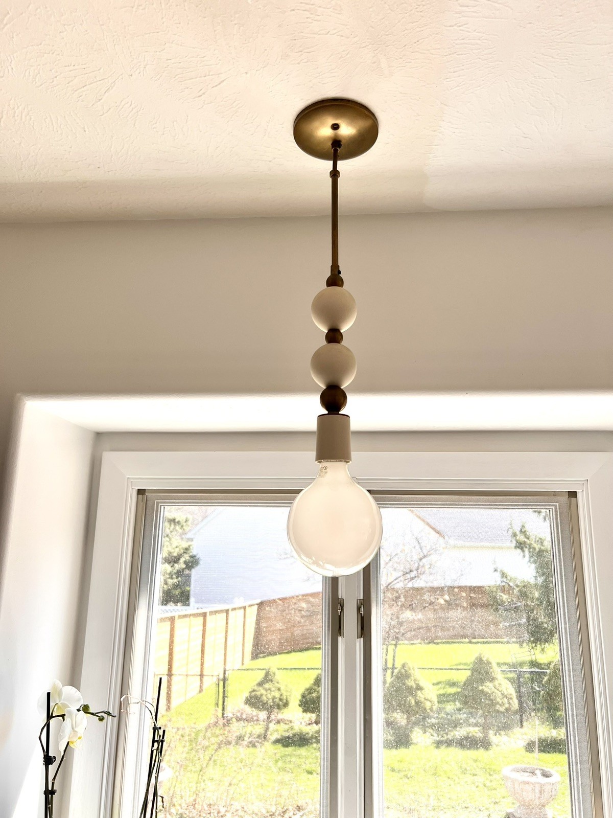 Pigeon Toe Ceramics Pendant Light Made In Oregon Brass And Ceramic